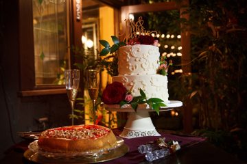 Cable Photography, Petite Sweets wedding cake at Storybrook Farm